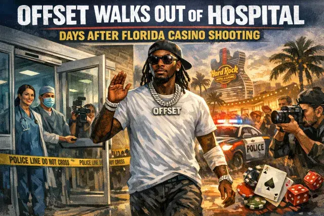 Offset Walks Out of Hospital Days After Florida Casino Shooting